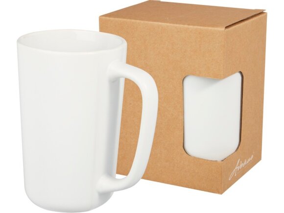 Керамическая кружка Perk объемом 480 мл, белый