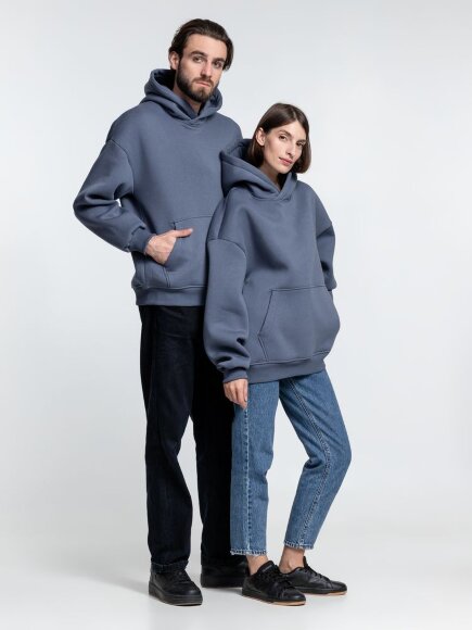 Худи Kulonga Oversize, темно-серое Худи Kulonga Oversize, темно-серое