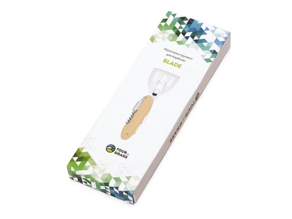 BBQ мультитул Blade 5в1 с деревянными ручками, в чехле BBQ мультитул Blade 5в1 с деревянными ручками, в чехле