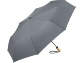 Зонт складной 5429 ÖkoBrella из бамбука, полуавтомат, серый Зонт складной 5429 ÖkoBrella из бамбука, полуавтомат, серый