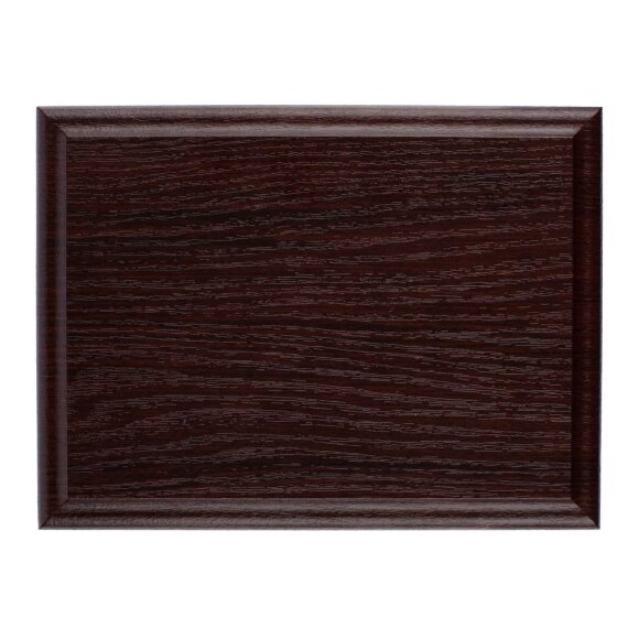 Плакетка Plaque, малая, вишня с серебристой пластиной Плакетка Plaque, малая, вишня с серебристой пластиной