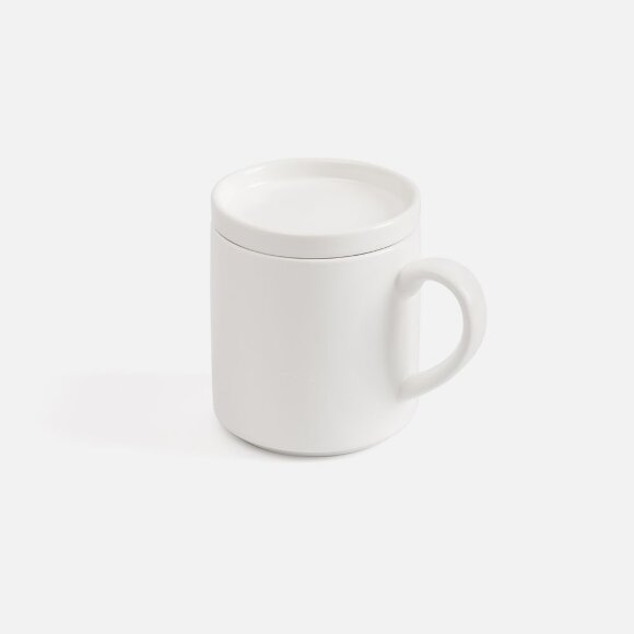 Беспроводное зарядное устройство с подогревом кружки Hot Task, белое