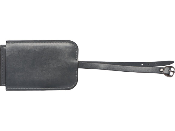 Багажная бирка из PU Fabrizio, серый Багажная бирка из PU Fabrizio, серый