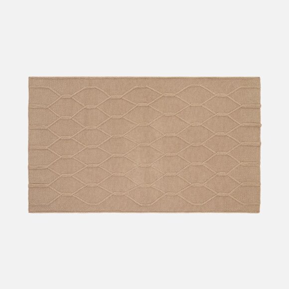 Плед Curve Verve, бежевый меланж Плед Curve Verve, бежевый меланж