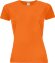 Футболка женская Sporty Women 140, оранжевый неон Футболка женская Sporty Women 140, оранжевый неон