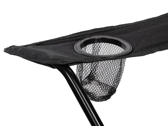 Складной стул для отдыха на природе Camp, черный Складной стул для отдыха на природе Camp, черный