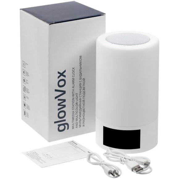 Мультимедийная станция glowVox, белая Мультимедийная станция glowVox, белая