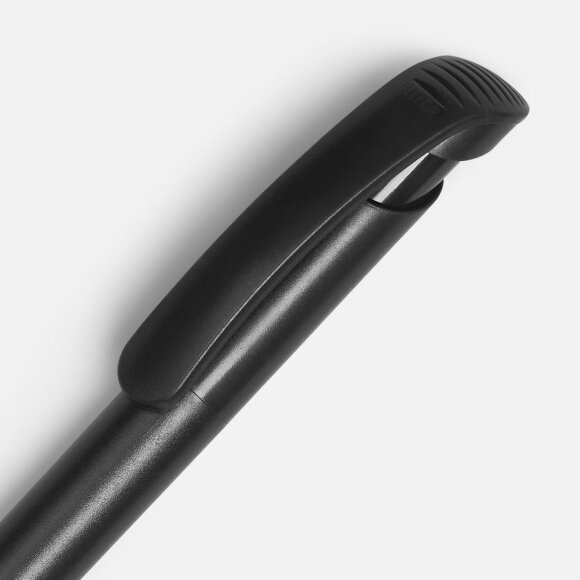 Ручка шариковая Clear Solid, черная Ручка шариковая Clear Solid, черная