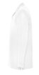 Рубашка поло мужская с длинным рукавом Star 170, белая Рубашка поло мужская с длинным рукавом Star 170, белая