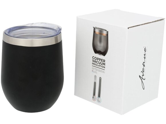 Кубок с вакуумной изоляцией Corzo Copper, черный Кубок с вакуумной изоляцией Corzo Copper, черный