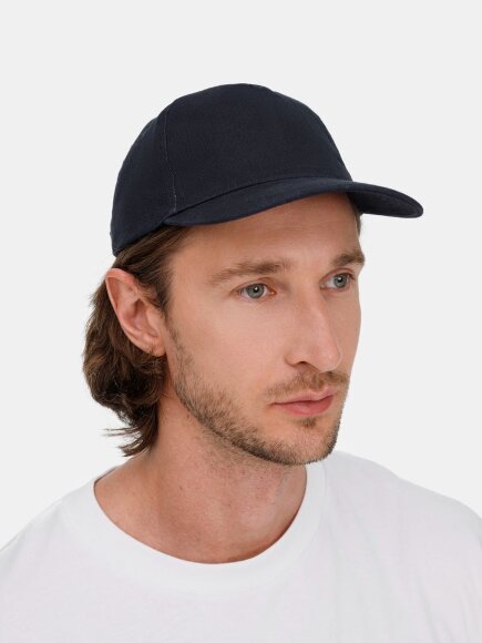 Бейсболка Long Beach, темно-синяя Бейсболка Long Beach, темно-синяя