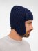 Шапка-ушанка Catch Match, темно-синяя