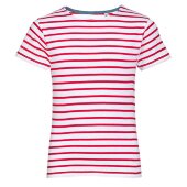 Футболка детская Miles Kids белая с красным