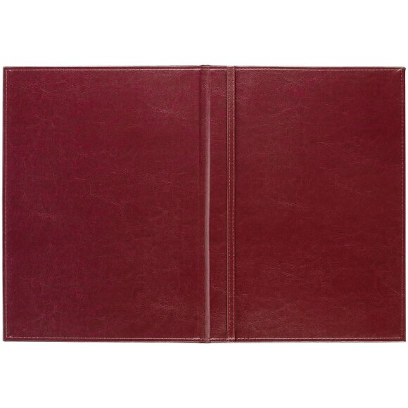 Папка адресная Nebraska, бордовая