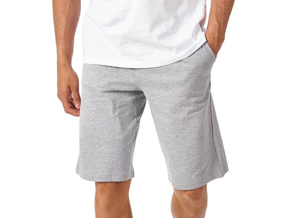 Мужские шорты из френч терри Warsaw 220гр, серый меланж Мужские шорты из френч терри Warsaw 220гр, серый меланж
