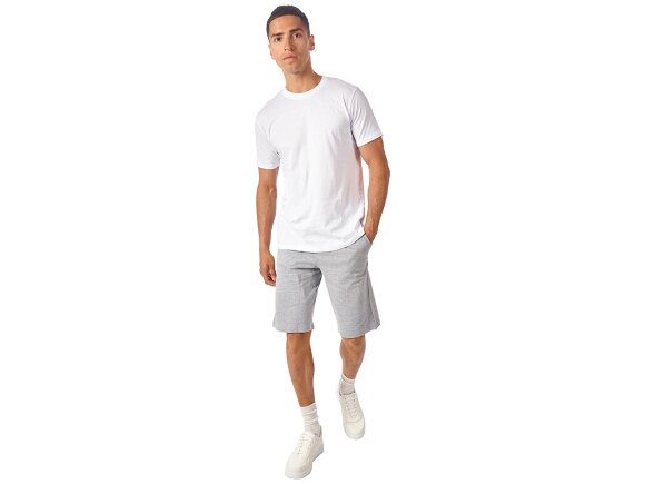 Мужские шорты из френч терри Warsaw 220гр, серый меланж Мужские шорты из френч терри Warsaw 220гр, серый меланж