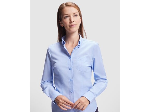 Рубашка женская Oxford, небесно-голубой Рубашка женская Oxford, небесно-голубой