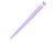 Ручка шариковая пластиковая RECYCLED PET PEN switch, синий, 1 мм, светло-фиолетовый