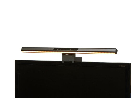 Лампа для монитора PractIQ с датчиком движения, 66 LED, диммер, черный Лампа для монитора PractIQ с датчиком движения, 66 LED, диммер, черный