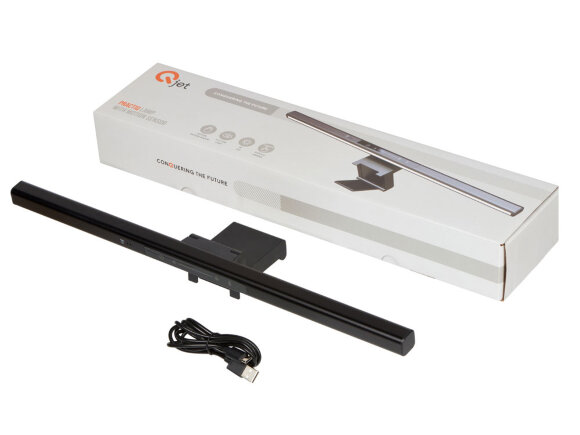 Лампа для монитора PractIQ с датчиком движения, 66 LED, диммер, черный Лампа для монитора PractIQ с датчиком движения, 66 LED, диммер, черный