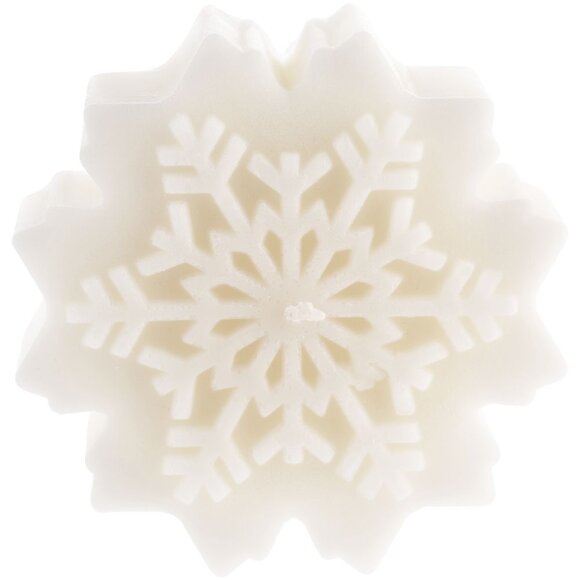 Свеча Snowflame 1, белая, 8 см
