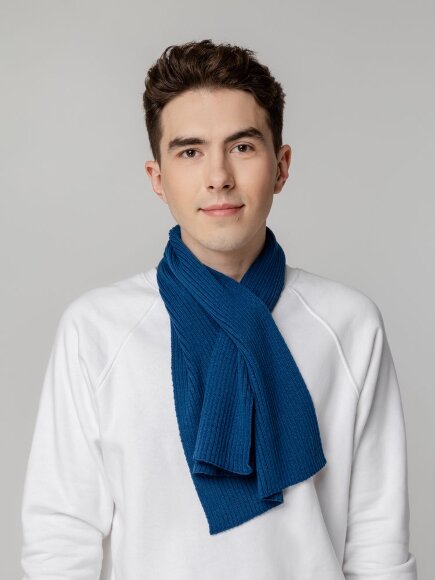 Шарф Yong, темно-синий (морская волна) Шарф Yong, темно-синий (морская волна)