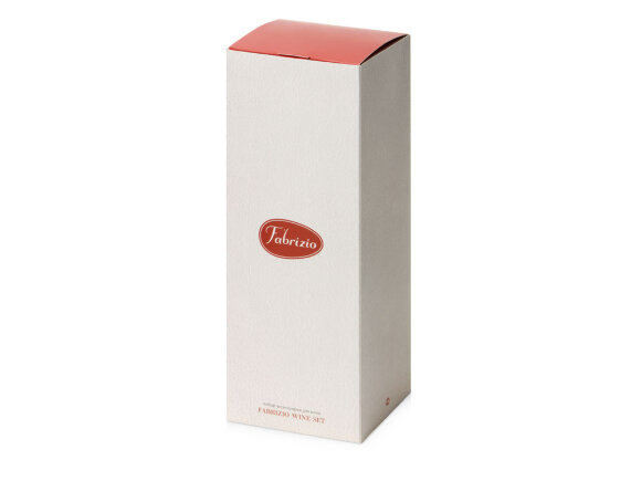 Набор аксессуаров для вина в подарочной коробке Fabrizio, коричневый Набор аксессуаров для вина в подарочной коробке Fabrizio, коричневый