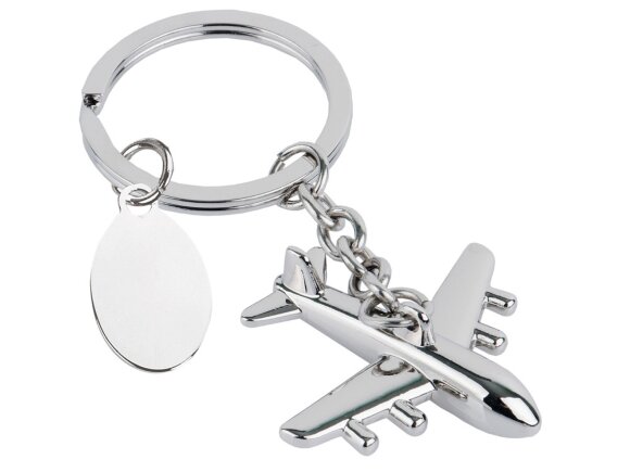 Брелок с шильдом, серебристый Брелок с шильдом, серебристый