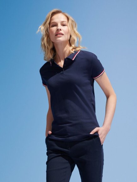 Рубашка поло женская Prestige Women, ярко-синяя Рубашка поло женская Prestige Women, ярко-синяя