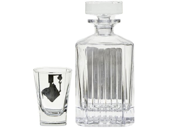 Набор со штофом МЕТАЛЛУРГИ