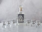 Набор со штофом МЕТАЛЛУРГИ