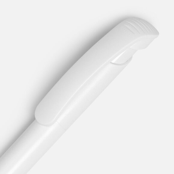 Ручка шариковая Clear Solid, белая Ручка шариковая Clear Solid, белая