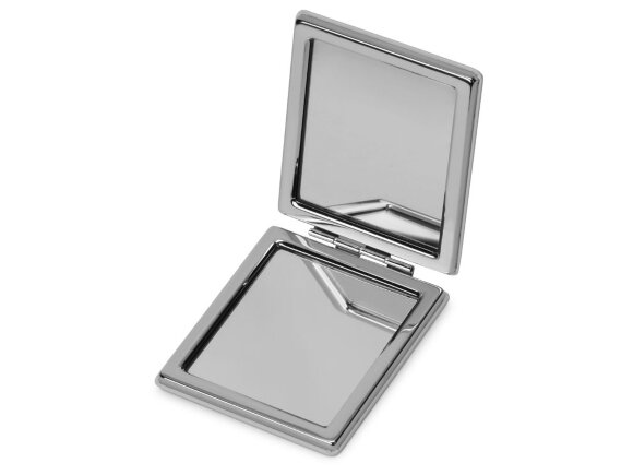 Карманное зеркало Hello, beauty в корпусе с отделкой из иск.кожи Карманное зеркало Hello, beauty в корпусе с отделкой из иск.кожи