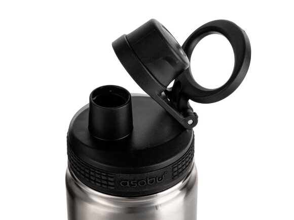 Вакуумная термобутылка ALPINE FLASK, 530 мл, черный