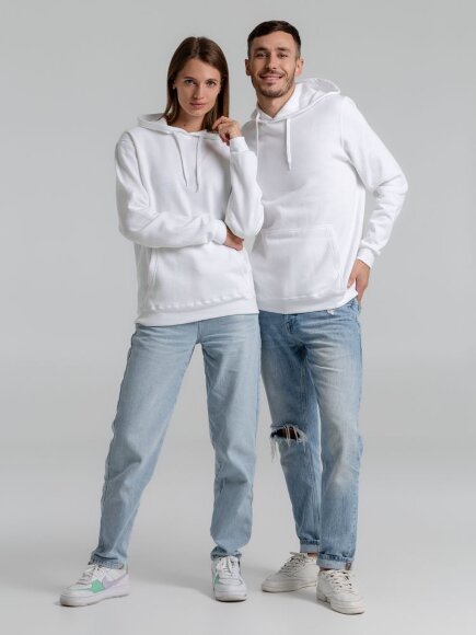 Толстовка с капюшоном Snake II белая Толстовка с капюшоном Snake II белая