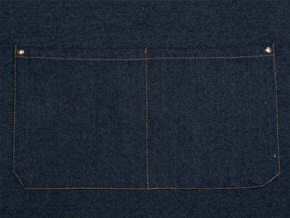 Джинсовый фартук с карманами Fry, синий