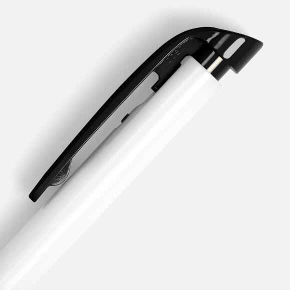 Ручка шариковая Favorite, белая с черным Ручка шариковая Favorite, белая с черным