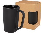 Керамическая кружка Perk объемом 480 мл, черный