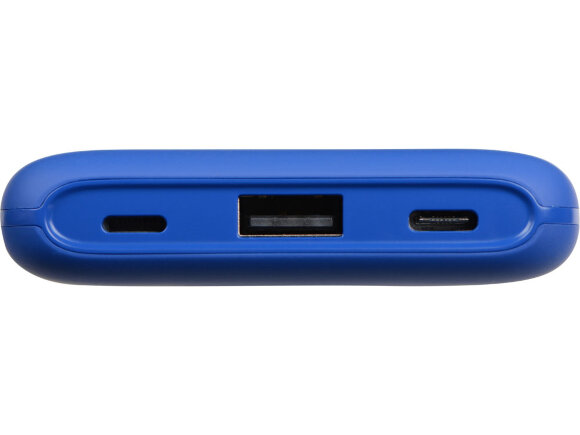 Внешний беспроводной аккумулятор с подсветкой лого Reserve X v.2, 8000 mAh, ярко-синий