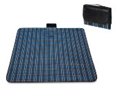 Непромокаемый плед для пикника Fabrizio, синий/черный