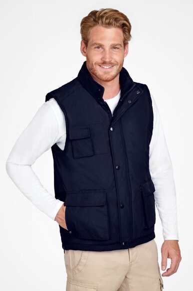 Жилет Wells, темно-синий Жилет Wells, темно-синий