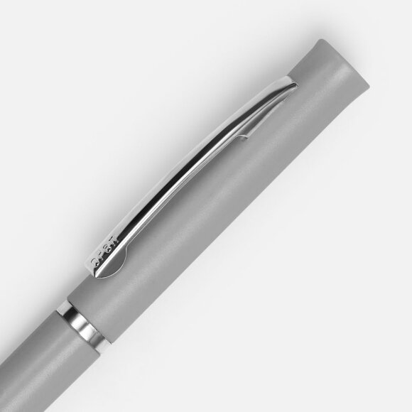 Ручка шариковая Euro Chrome, темно-серая Ручка шариковая Euro Chrome, темно-серая