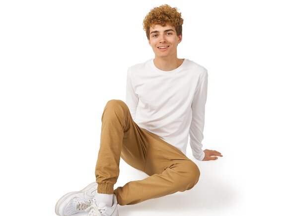 Лонгслив Porto мужской, белый