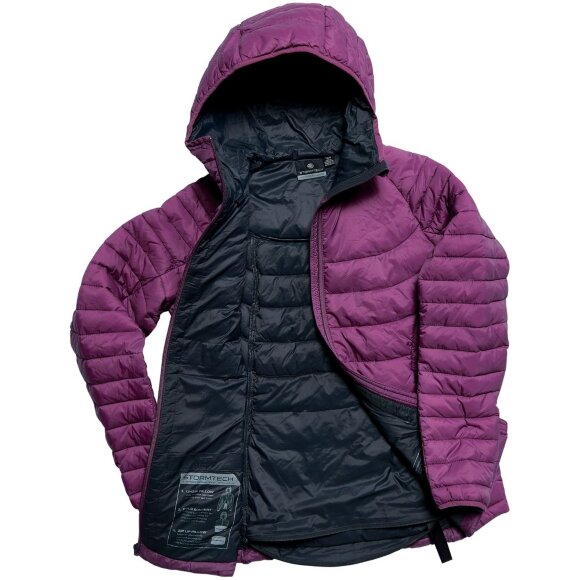 Куртка компактная женская Stavanger, темно-синяя Куртка компактная женская Stavanger, темно-синяя