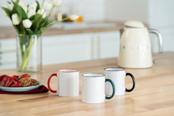 Кружка Rimo для сублимационной печати, красная Кружка Rimo для сублимационной печати, красная