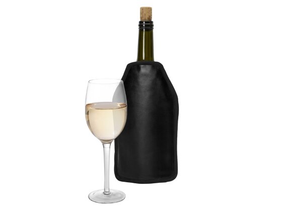 Охладитель для вина Fabrizio, черный Охладитель для вина Fabrizio, черный