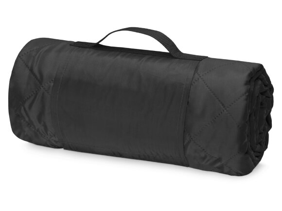 Стеганый плед для пикника Garment, черный Стеганый плед для пикника Garment, черный