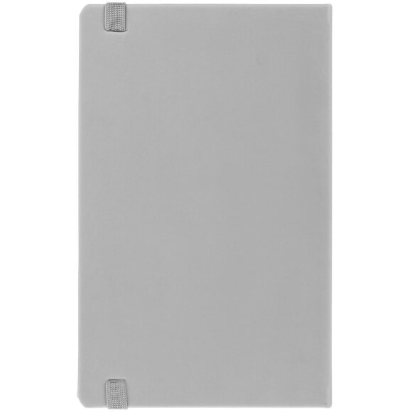 Блокнот Shall, в линейку, серый