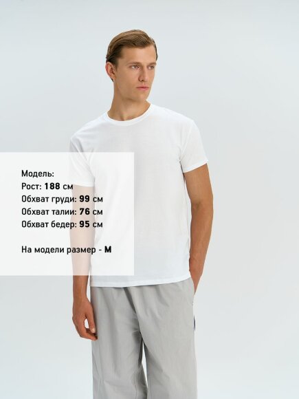 Футболка унисекс Regent 150, синяя (джинс)