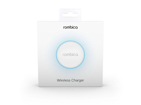 Беспроводное зарядное устройство Rombica  NEO Core Quick c быстрой зарядкой, белый (с лого)